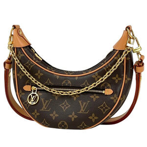 Louis Vuitton Loop Shoulder Bag Monogram Brown